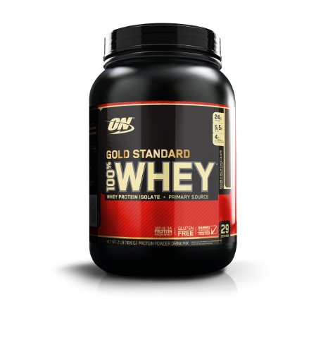 Optimum Nutrition 100% Whey Gold Standard, Double Rich Chocolate, 2 Pound