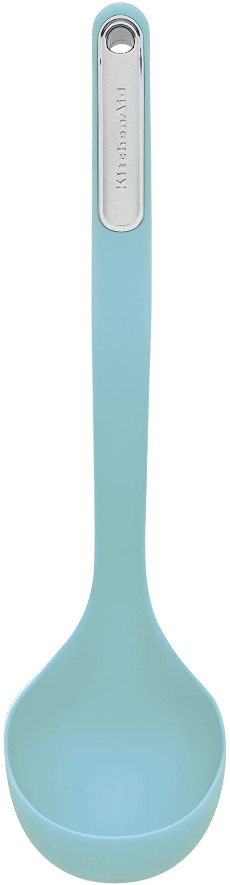 KitchenAid Silicone Ladle, 13 inches, Aqua Sky