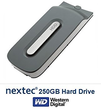 New - Xbox 360 (250 GB) Hard Disk Drive HDD for Microsoft Xbox 360 Console