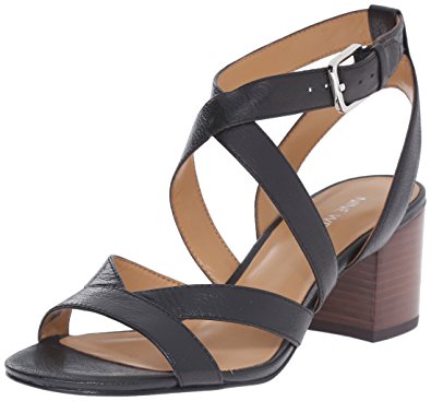 Nine West Women's Greentea Leather Heeled Sandal