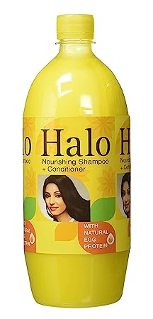 Halo Nourishing Shampoo with Natural Egg Protein, 1 Litre