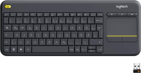 Logitech K400 Plus Keyboard, German