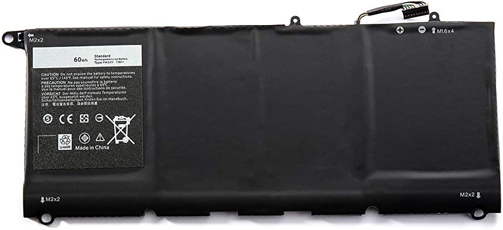 ASKC 60Wh PW23Y Laptop Battery for Dell XPS 13 9360 13-9360-D1605G 13-9360-D1605T 13-9360-D1505G 13-9360-D1609 13-9360-D1609G 13-9360-D1705G Series RNP72 0RNP72 TP1GT 0TP1GT