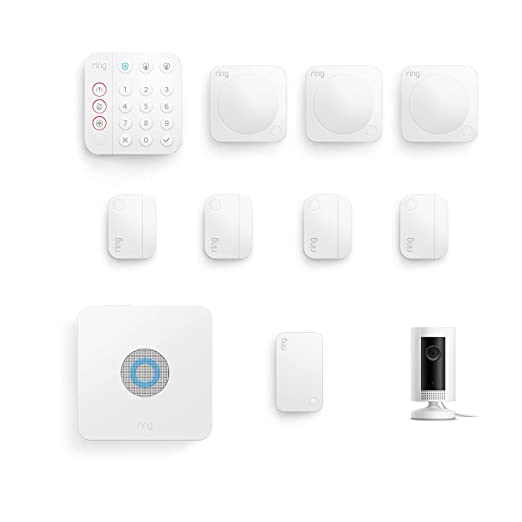 All-new Ring Alarm 10 Piece Kit (2nd Generation)   Ring Indoor Cam by Amazon – home security system with optional Assisted Monitoring - No long-term commitments - Works with Alexa