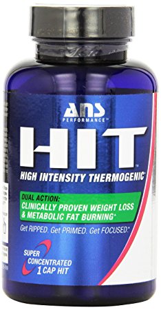 ANS Performance High Intensity Thermogenic (HIT), Clinically Proven Weight Loss & Metabolic Fat Burner, 90 Capsules