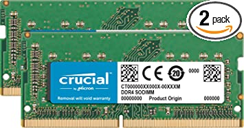 Crucial RAM 8GB Kit (2x4GB) DDR4 2666 MHz CL19 Laptop Memory CT2K4G4SFS8266