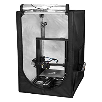 Comgrow Creality 3D Printer Enclosure Fireproof and Dustproof Mini 3D Printer Tent for Ender 3/Ender 3 pro/Ender 5, Constant Temperature Protective Cover Room