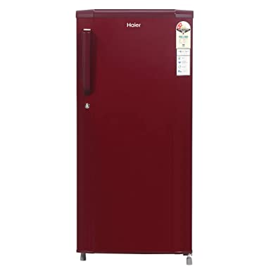 Haier 190 L 2 Star Direct-Cool Single Door Refrigerator (HED-19TBR, Burgundy Red)