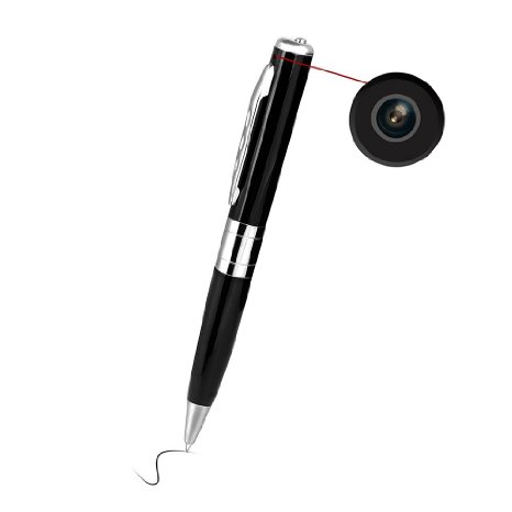 G.G.Martinsen Hidden Camera Spy Silver Pen   FREE 4GB Micro Card Included, Real HD Video Resolution 720 x 480, High Quality Stylish Ballpoint Pen with Digital Video Recorder, Mini DVR/Webcam