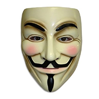 OliaDesign V for Vendetta Mask Guy Fawkes Anonymous fancy Cosplay costume