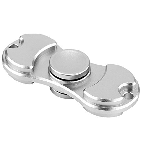 Fidget Spinner, Walway Metal Aluminum Alloy High-Speed Fidget Toy Hand Spinner with Hybrid Bearing for Killing Time/Stress Anxiety and Boredom Relieves