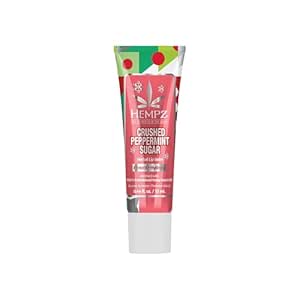 Hempz Crushed Peppermint Sugar Herbal Lip Balm .44 oz