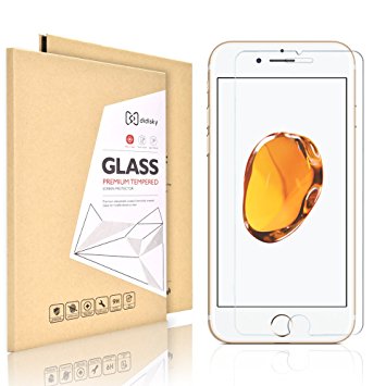 iPhone 7 Plus Screen Protector, Didisky Premium Tempered Glass For iPhone 7 Plus Touch Smooth/Reduce Fingerprint/Easy Bubble-Free Installation And 9H Hardness Highest Quality[1 Pack,0.3mm]