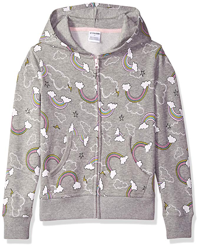 Amazon Brand - Spotted Zebra Unisex Fleece Zip-Up Hoodies