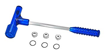 Bullet Puller Hammer Inertia Kinetic Style Impact Bullet Remover Fits .17 to 50-70 Govt, Blue