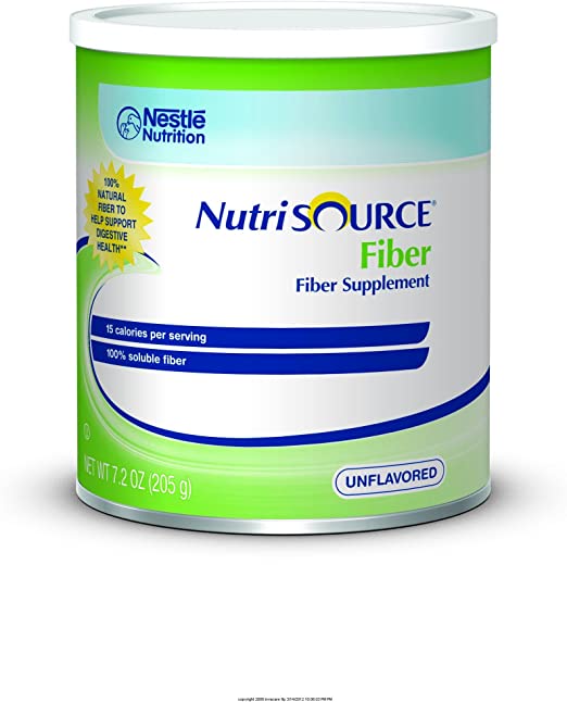 NutriSOURCE Fiber Supplement Powder [NUTRISOURCE W-FIBER PWDR 7.2]