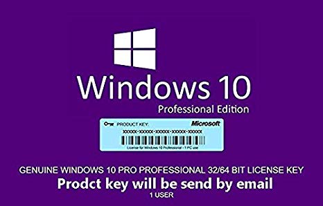 Windows 10 Pro OEM | Product Key and download link by email or amazon message | Fast delivery | Manual by MATZ ®
