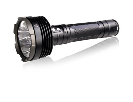 Fenix Flashlights 3500 Lumens Rechargeable Flashlight, Large, Black
