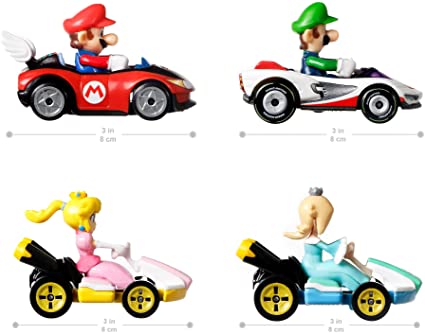 Hot Wheels Mario Kart 4-Pack