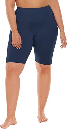 Coolibar UPF 50  Women's Deep Water Swim Shorts - Sun Protective