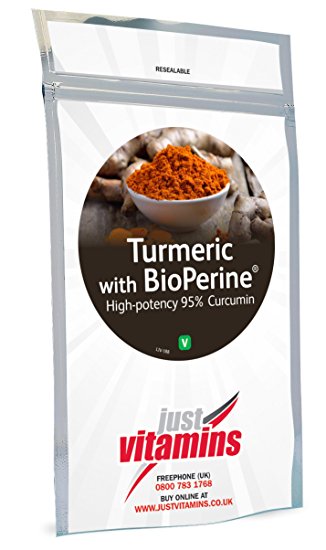 Organic Turmeric Extract 10,000mg   Bioperine® - 120 High-Curcumin Tablets. A very powerful natural antioxidant, formulated for optimum absorption.