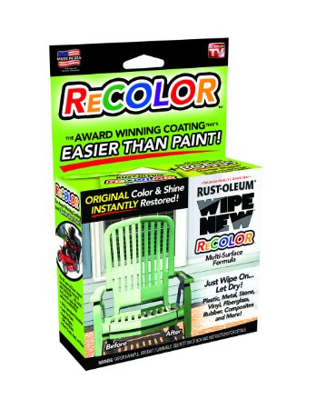 Wipe New Rust-oleum R6PCRTLKIT Recolor Paint Restorer with Wipe-On Applicator