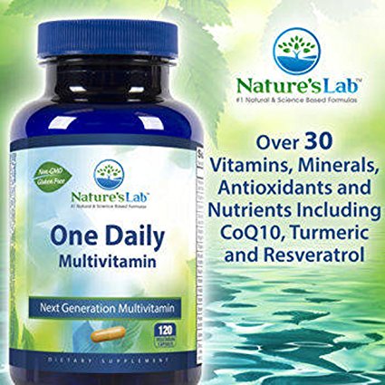 Nature's LabTM One Daily Multivitamin, 120 Vegetarian Capsules