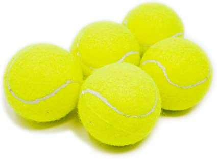 Youngever 5 Pack Large Tennis Balls for Dogs 2.7 Inch, Dog Toys for Exercise and Training, for Medium Large and Extra Large Breeds