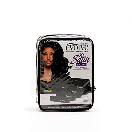 Evolve EV Satin Covered Rollers, 30 Piece