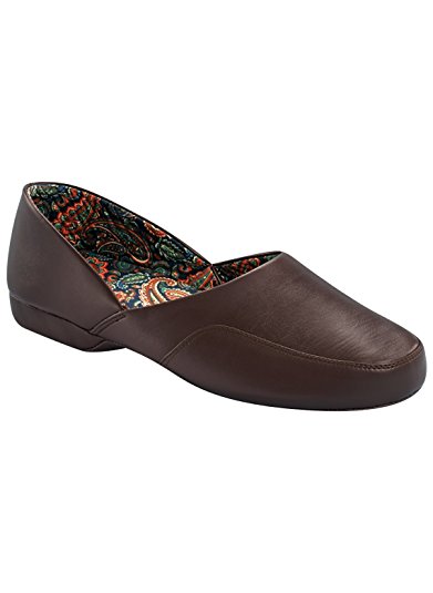 Carol Wright Gifts Men's Closed-Back Slippers