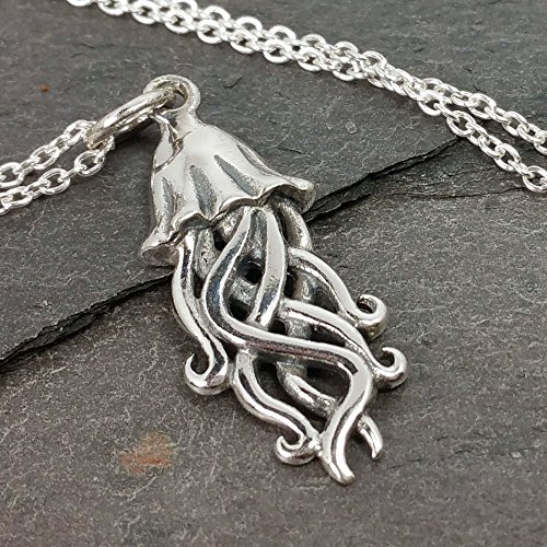 Jellyfish Necklace - 925 Sterling Silver