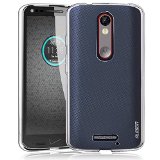 Droid Turbo 2 Case PLESON Tou Motorola Droid Turbo 2Moto X Force Case Cover Crystal ClearUltra-ThinLightweightExact FitNO Bulkiness Clear Back PanelSoft Bumper Case for Droid Turbo 2 2015
