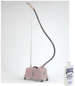 J-4000DM Jiffy Drapery Steamer with Metal Steam Head and 7.5 Foot Hose Attachment (Pink Series), 120 Volt