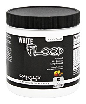 Controlled Labs - White Flood Pre-Workout 5 Servings Furious Fruit Punch - 2.3 oz.