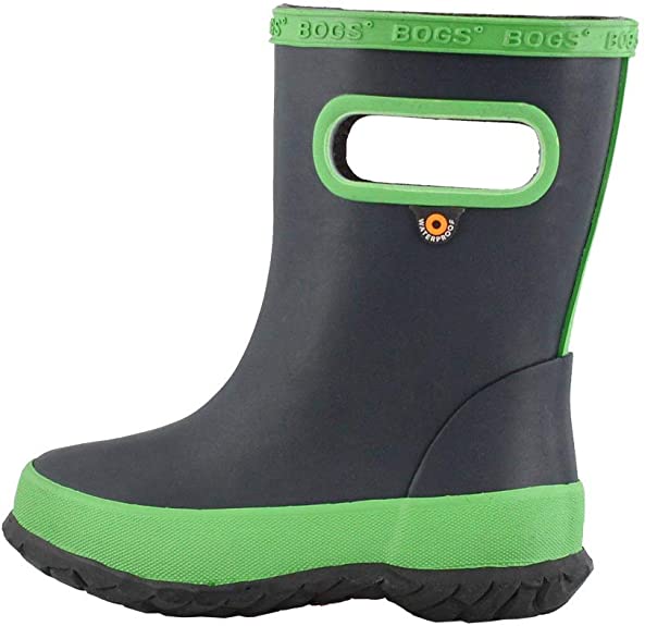 BOGS Unisex-Child Skipper Waterproof Rain Boot
