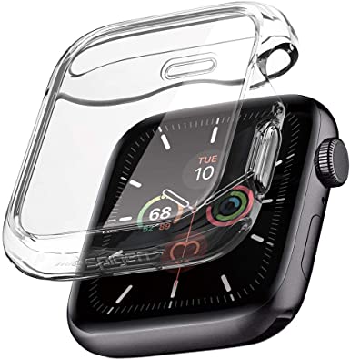 Spigen Ultra Hybrid Designed for Apple Watch Case for 44mm Series 5 / Series 4 - Crystal Clear