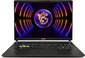 MSI Vector GP68HX Gaming laptop (13VH-085UK), Intel Core i9-13950HX, 16.0" FHD  144Hz Panel, NVIDIA GeForce RTX 4080 GDDR6, 8GB*2 DDR5, 1TB NVMe PCIe Gen, Windows 11- Cosmos Gray