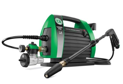 Green Earth Technologies 1421 G-CLEAN 1400 PSI Portable Electric Pressure Washer