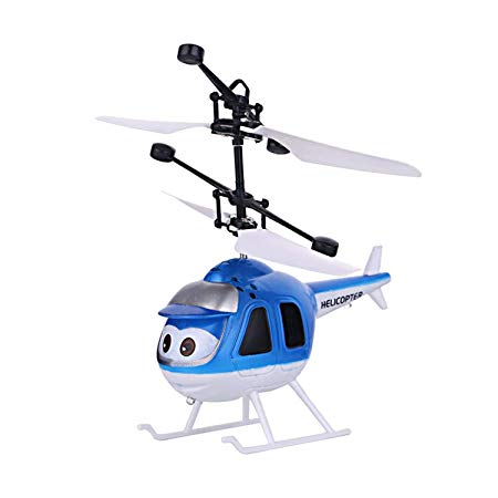 ICCUN Kids Children Gravity Sensor USB Rechargeable Helicopter Flying Toys
