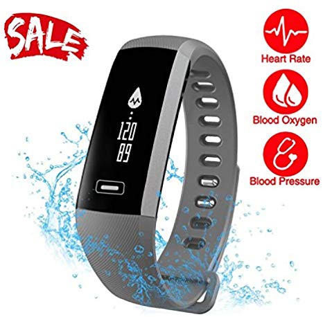 Smart Watch Fitness Tracker Read R5.pro Heart Rate Monitor Blood Pressure Bracelet Pedometer Activity Tracker Sleep Monitoring Call SMS SNS Remind Watch for Android iOS …