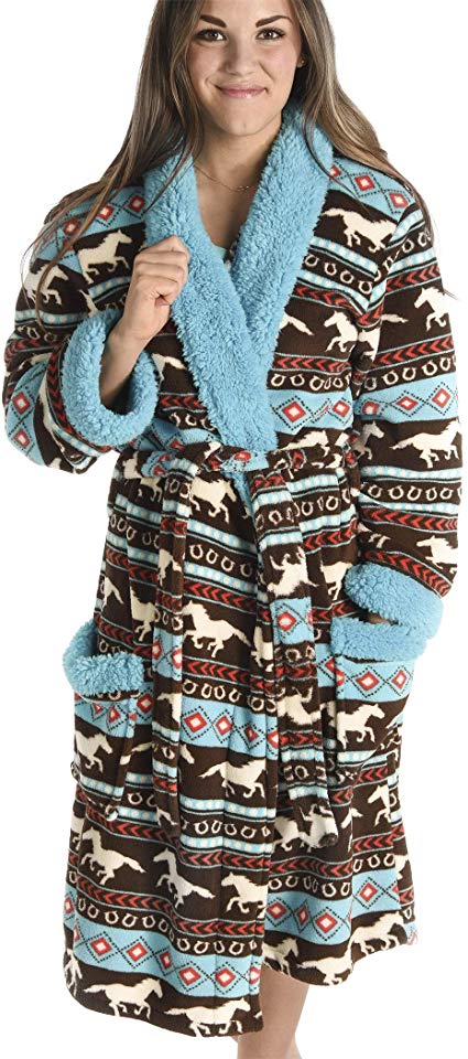 Soft Bathrobes for Men and Women by LazyOne | Animal Pattern Plush Robes Unisex