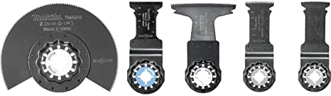 Makita B-67197 5 Pc. Starlock Oscillating Blade Set