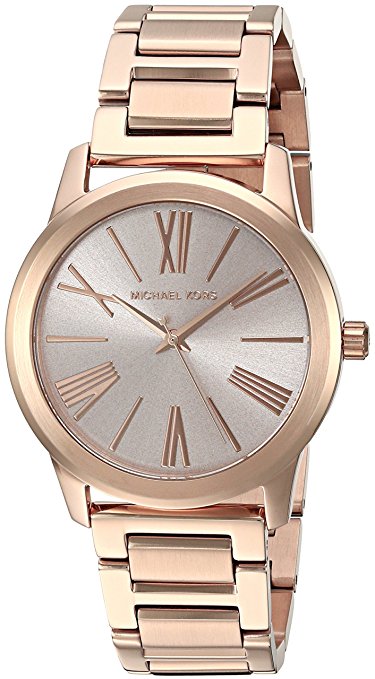 Michael Kors Women's Hartman Rose Gold-Tone Watch MK3491