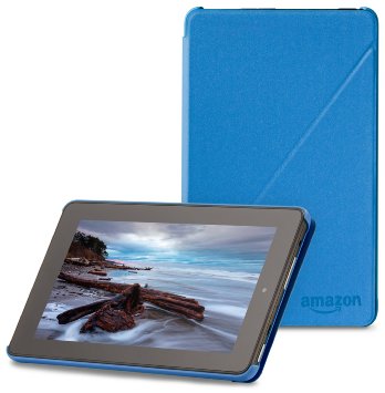 Amazon Fire 7" (2015 release) Case - Slim Lightweight Standing Custom Fit Cover for Amazon Fire 7 Inch Tablet, Blue