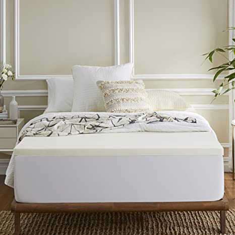 Sleep Innovations 2-inch Memory Foam Mattress Topper, Twin XL, Made in the USA
