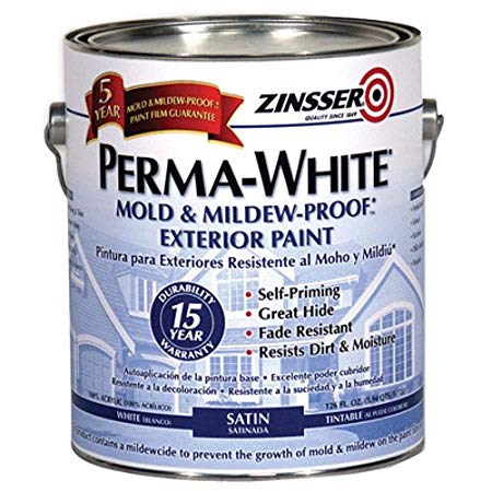 RUST-OLEUM 03101 Exterior Mildew Performance Paint, White