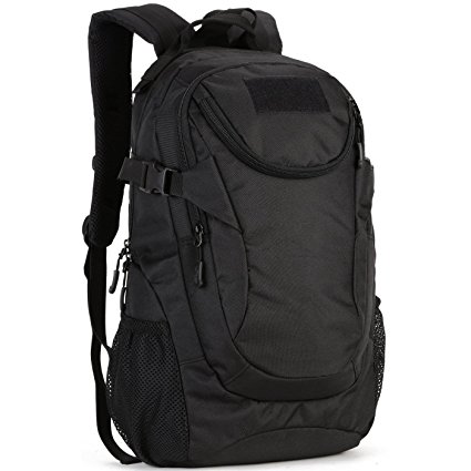 ProtectorPlus 25L Military Tactical Backpack 20L Hiking Hunting Camping Trekking Rucksack MOLLE Bag Waterproof Nylon Assault Pack