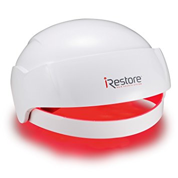 iRestore Laser Hair Growth System - FDA-Cleared Hair Loss Treatment - Treats Balding, Thinning Hair for Men and Women - Laser Hair Restoration Therapy Improves Hair Thickness, Volume, and Density