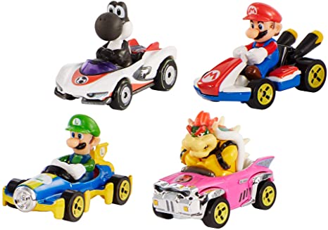 Hot Wheels Mario Kart Bundle, Multi