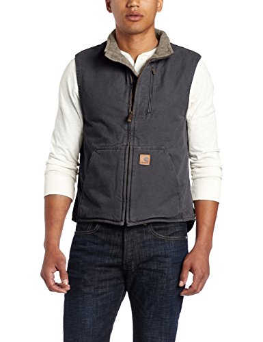 Carhartt Men's Sherpa Lined Sandstone Vest V33